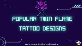 TWIN FLAME TATTOO IDEAS DESIGNS \u0026 SYMBOLS FOR LOVE IN FULL HD #Shorts #Youtube