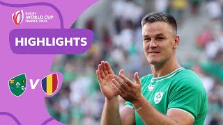 Sexton sets RECORD on Ireland return | Ireland v Romania | Rugby World Cup 2023 Highlights