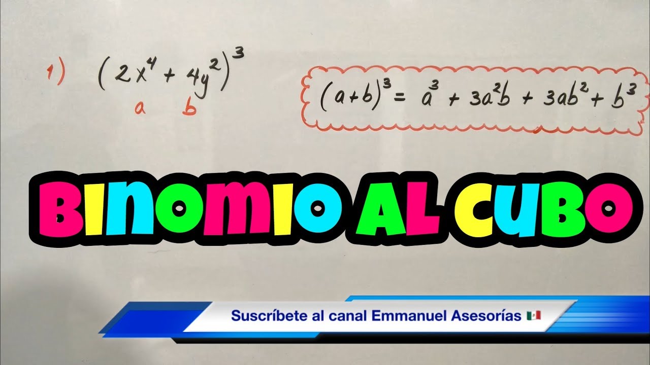 Binomios Al Cubo (muchos Ejemplos) - YouTube