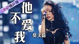 莫文蔚演唱伤感情歌《他不爱我》 一开口都是故事 令人心碎 Karen Mok : He Loves Me Not [一小时循环版] | 中国音乐电视 Music TV