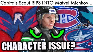 Matvei Michkov Has "CHARACTER CONCERNS" According To Capitals… (2023 NHL Draft Trade Rumors/News)
