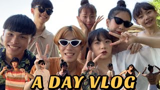 A DAY VLOG-淺水灣🌊淡水超好吃金湯滷味