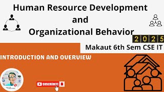 Human Resource Development and Organizational Behavior▶️Makaut CSE IT 6th sem #makaut #exam #human