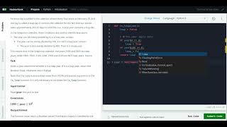 Hackerrank Python Solution #7 Introduction Python - Python: Write A Function