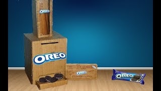 How To Make a Simple OREO Vending Machine With Card-DIY