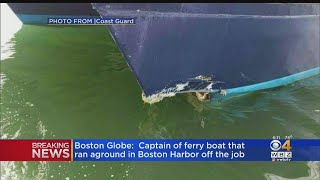 Captain Of Boston Ferry That Ran Aground Placed On Leave