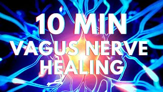 432 Hz Music For Deep Sleep: Vagus Nerve Stimulation - 10 Minute Meditation For Stress \u0026 Anxiety