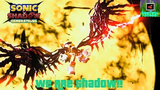 We Are Shadow!! | Sonic X Shadow Generations | Nintendo Switch (CPP)