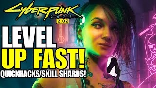 Cyberpunk 2077 - Best Farming Location For Quickhacks \u0026 Skill Shards To Level Up FAST!