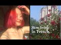 lets speak french, go to cafés, love life - living alone in Paris vlog