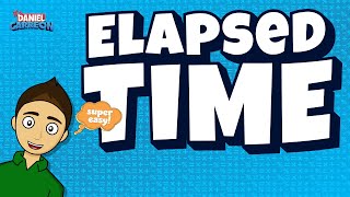 Elapsed Time for Beginners | Super Easy | Clock Jumps by 5s | Hours & Minutes #maths #mathforkids