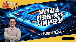 텔레칩스, 한화솔루션, 서울반도체│정오의 텐베거 종목 상담│김선윤 전문가