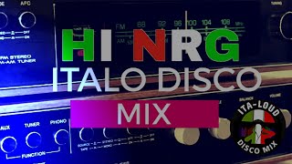 The Italo nonstop megamix best songs, H-NRG supermix, with various arists one hour best selections.