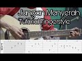 D'masiv - Jangan Menyerah | Fingerstyle Tutorial Gitar | TAB + CHORD