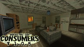 NIGHT OF THE CONSUMERS V1.0.5: New location – Apartment █ Horror Game █
