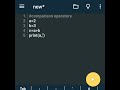 comparison operators in python