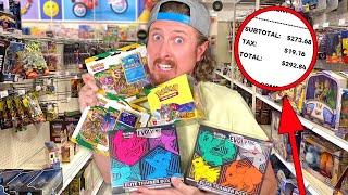 *BUYING ONE OF EVERYTHING...IN POKEMON CARDS* | Opening Pokemon Packs