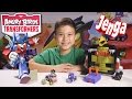 Angry Birds TRANSFORMERS Jenga OPTIMUS PRIME ATTACK Game!