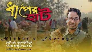 বগুড়ায় দুপচাঁচিয়ার বিখ্যাত ধাপের হাট। LATEST VIDEO। #DHAPERHAT ।  Nishat's Footage