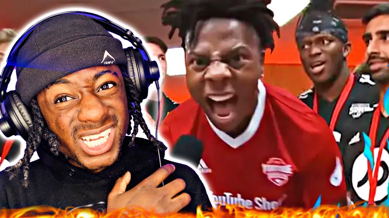 IShowSpeed Highlights From Sidemen Charity Match! | REACTION - YouTube