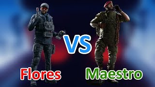 Maestro Turret vs Flores drone