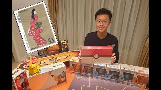 Unboxing - Pokemon Japan Post Stamp Collection Cards box !