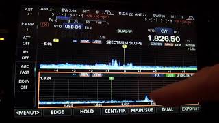 VP6D on 160m CW in MN October 24 2018