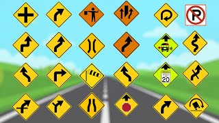 Pass Your DMV Test With These 200 Road Signs! NEW Version!