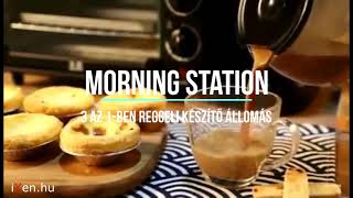 MORNING STATION 3 az 1-ben Automata Reggeli készítő gép