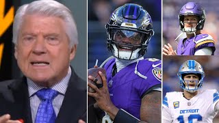 Jimmy Johnson breaks NFL Week 18: Lamar Jackson locks up the NFL MVP, Lions are scarier than Vikings