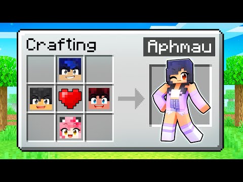 ¡Cómo crear APHMAU en Minecraft!