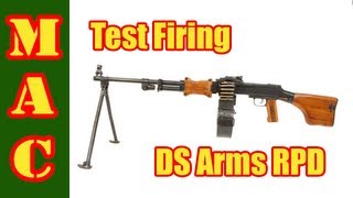 DS Arms RPD: Test Firing