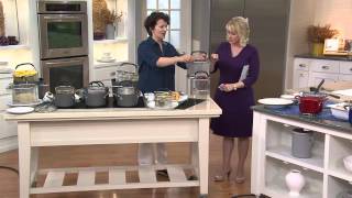Cooksessentials Set Of 2 Multi Function Mesh Straining Baskets With Mary Beth Roe
