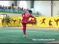 2012年全国武术少林拳比赛_女子少林规定拳_004_钱艳娇（少林塔沟武校）