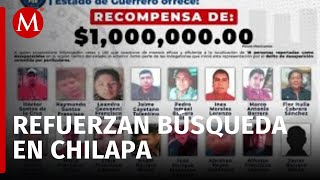 Ofrecen recompensa de 1 millón para localizar a 16 personas desaparecidas en Guerrero