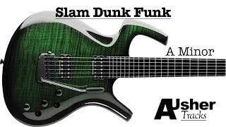 Slam Dunk Funk A minor | Guitar Jam Track