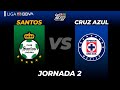 Resumen Santos Laguna vs Cruz Azul | Grita México A21 - Jornada 2 | LIGA BBVA MX