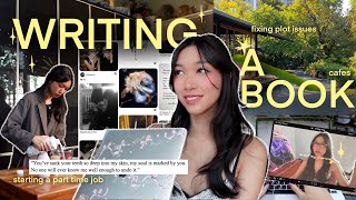 draft a book with me! 💌🍵✍🏼 | fixing plot issues \u0026 revealing my publishing plans