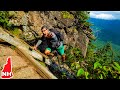 Hiking the TERRIFYING Ladder to Cannon Mountain & Lonesome Lake | White Mountains NH