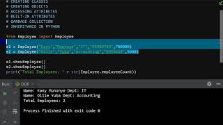 Object Oriented Programming in Python Tutorial 3 Accessing Attributes of Objects