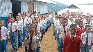 Indian Anthem sing by Baptist School Wangshu Dist Mon Nagagland.