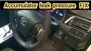 Toyota Camry ABS Fault solve || C1391 Abnormal Leak in Accumulator and calibration @armanfaiz