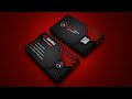 Professional Luxury Business Card Design || Adobe Photoshop