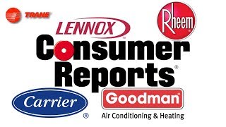 Video Air conditioner review HVAC Consumer Reports Trane, Lennox, Goodman, Carrier, Amana, Rheem
