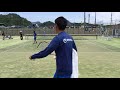 2018年 福井国体 広島県代表候補選手選考会 シングルス 準決勝 村田（ntt西日本） 対 広岡（ntt西日本）