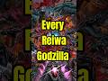 Every Godzilla In The Reiwa Era #godzilla #monsterverse #kaiju