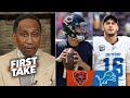 FIRST TAKE | Jared Goff feast to Lions destroy Bears this Thanksgiving - Stephen A. Smith