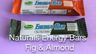 Naturals Fig & Almond Energy Bars