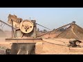 76 stone crusher machine a giant at work thepower of stone machine working in action stonecrusher