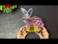 no money fake glass home decor diy plastic bottle craft ideas 😱♥️